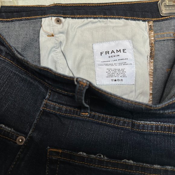 FRAME Women's Straight Leg Jeans - Size 29 - Picture 2 of 6